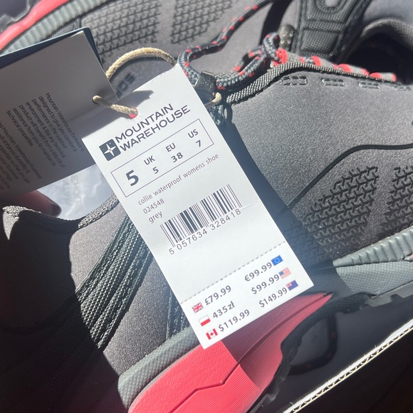 Mountain Warehouse Collie Women’s Waterproof Shoes (Size 7) - Picture 4 of 5